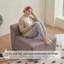 Chaises d'appoint peu encombrantes, tissu durable, conception moderne pour les petits espaces