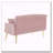 Pink 2 Seater Sofa-1200736198