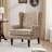 Damiyah Upholstered Wingback Armchair-1703234191