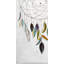 Capteur de rêves avec plumes - gris-1013395776