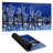 Blue skyline - 15.75"x31.50" Desk mat