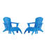 Chaise Adirondack en résine Altura avec repose-pieds-66127448