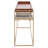 48 " W Solid Wood Top Console Table