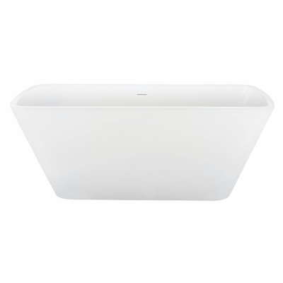 66.93'' x 30.71'' Freestanding Soaking Acrylic Bathtub