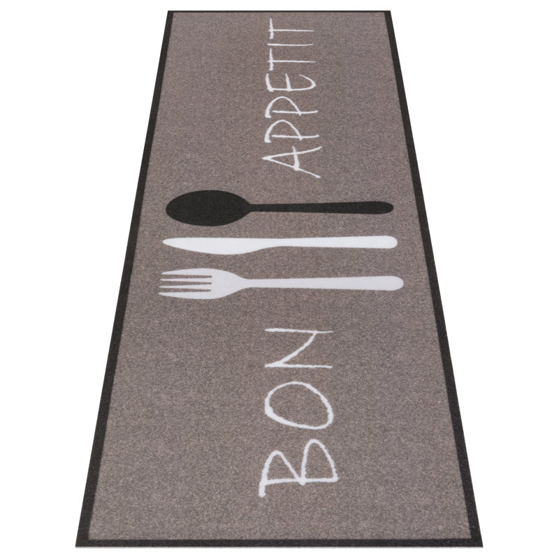 The "Cook & Clean" kitchen runner is perfect for the kitchen, hallway or dining room