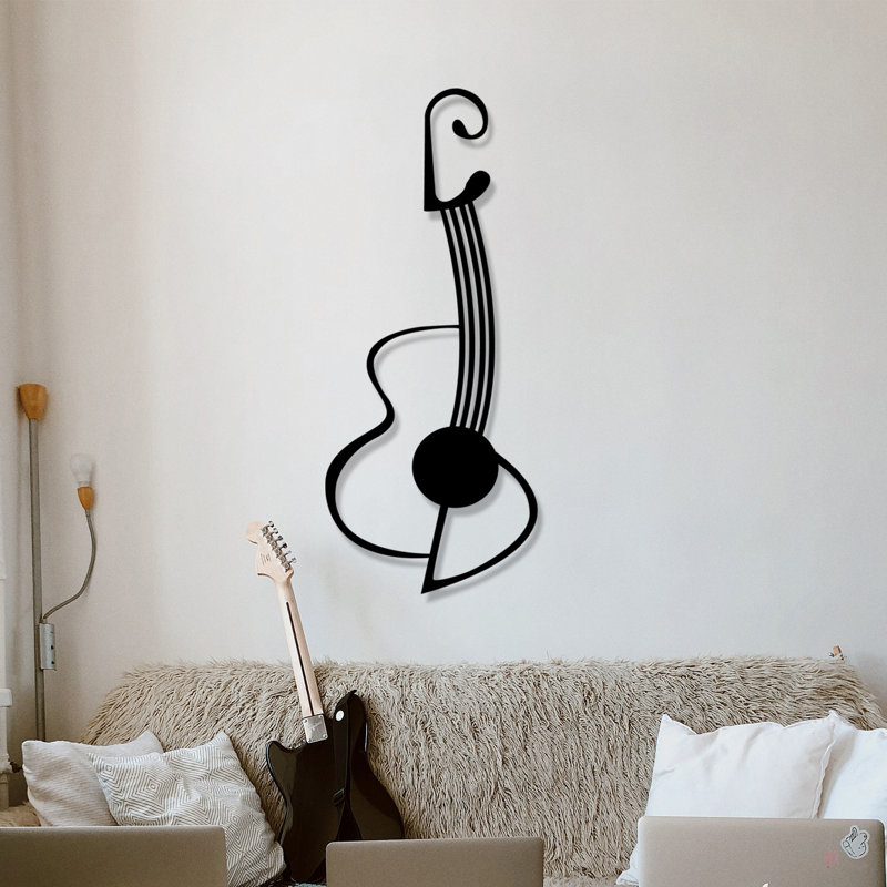 Traditional Entertainment Wall Decor on Metal