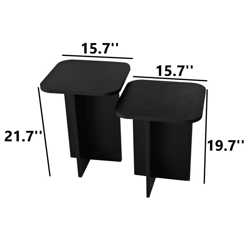 Nesting Tables, Black