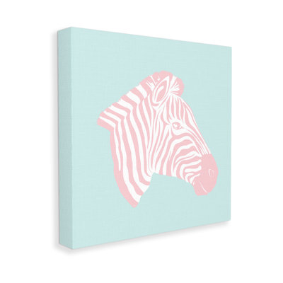 «Pastel Zebra Portrait» par Martina Pavlova