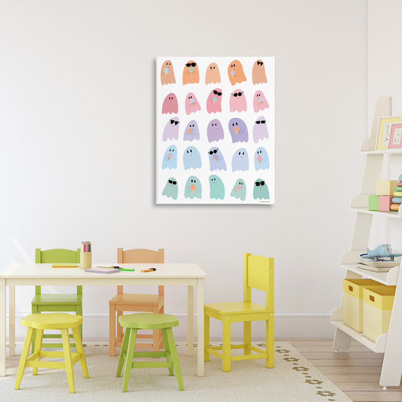 «Spooky Cute Pastel», toile par Rachel Nieman, H 30 po x l 24 po