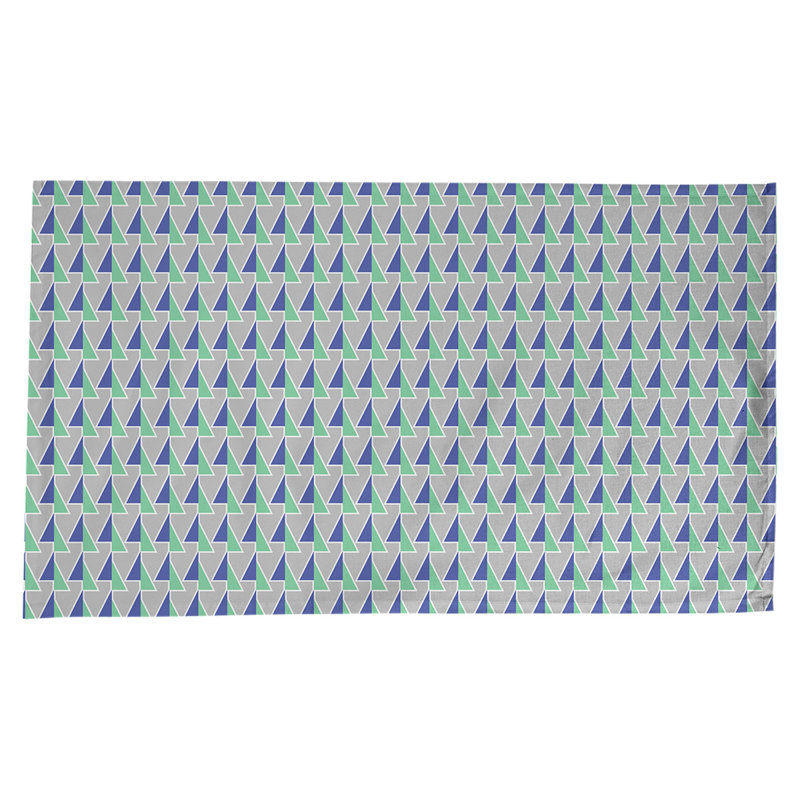 Flèches Nappe, Vert/bleu