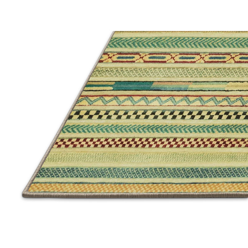 Abstract Indoor Rug, Rectangle 7' x 10'