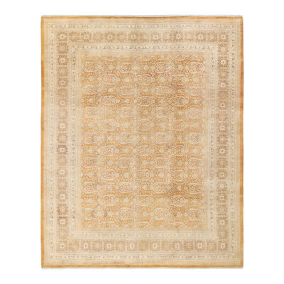 Classic One-of-a-Kind 9' 4" X 11' 5" Hand Knotted Area Rug