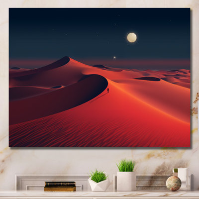 Red Desert Twilight Photo IV - Art mural désert