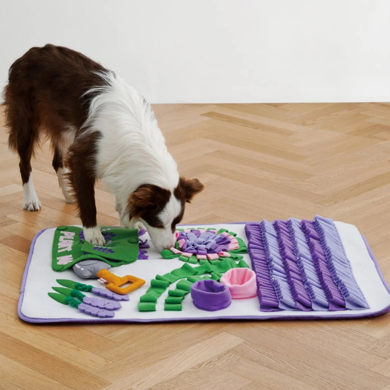 Tapis de jeu d'enfant Injoya Lavender Snuffle Garden