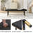 Faux Leather Upholstered Bench-240073558