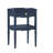 Foley Midnight Blue 1-Drawer Nightstand-2087115262