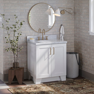 30" Single Bathroom Vanity Base Only