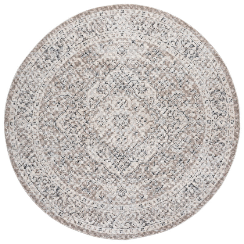 Harrison 402 Performance Oriental Rug, Round 6'7"