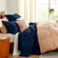 Couverture matelassée Best vendeur - motif tissé texturé, couvre-lit léger Airy, 85 g / m²-118156025-118156037