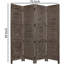 Cloison pliante en bois massif l 76 po x H 84 po-1765737445