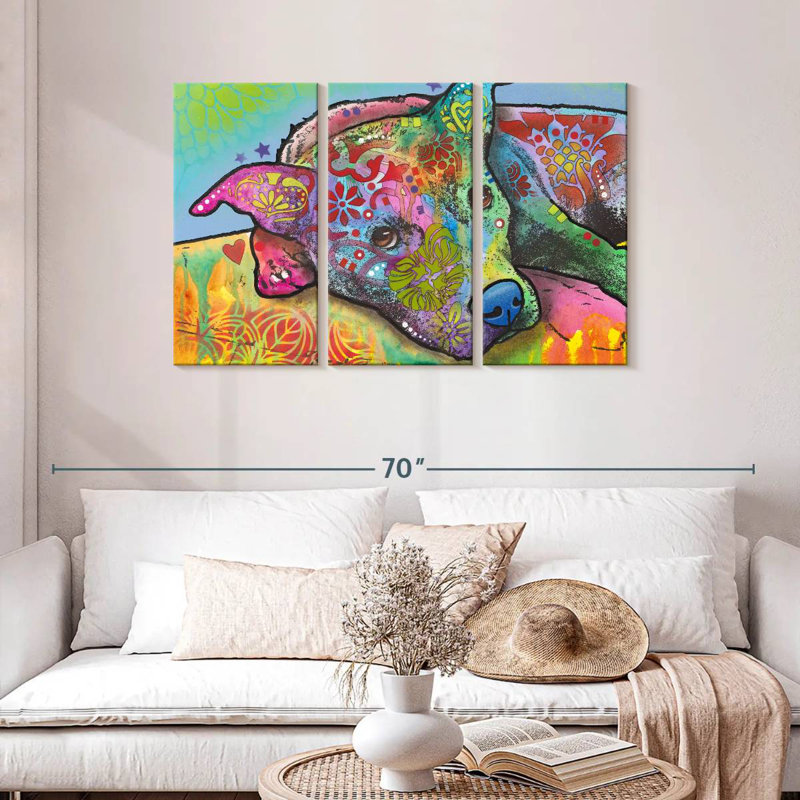 Brampt Riley, 28" H x 45" W