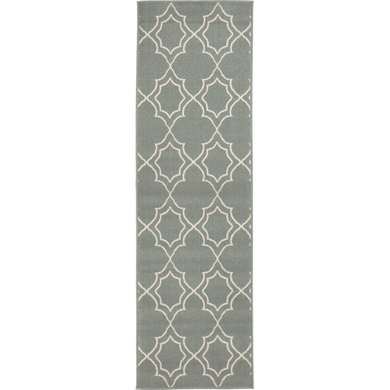 Tapis sauge / crème Amato, Circulaire 7 pi 3 po