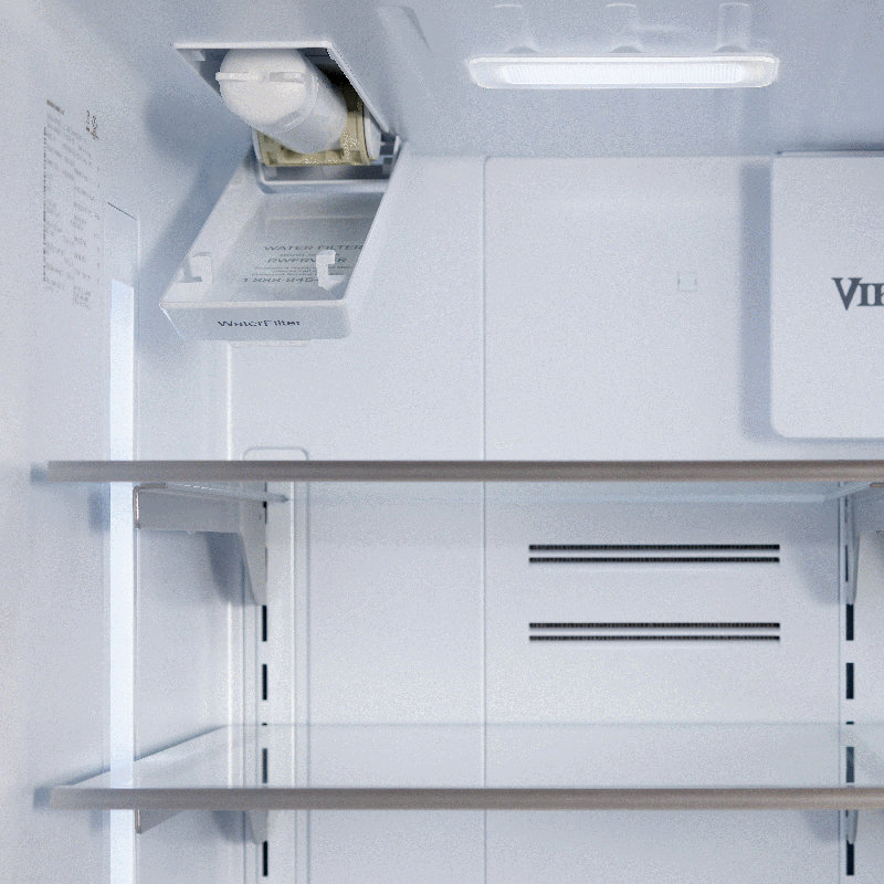 3 Series 36" French-Door Bottom-Freezer