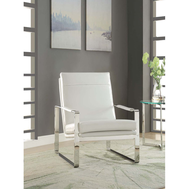 Rayborn Faux Leather Armchair