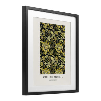 «William We Chintz The Wey», reproduction sous verre encadrée, design par Vintage Hustle