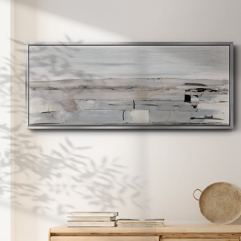 Toile encadrée «Faraway Field», H 12 po x l 30 po