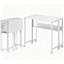 Bureau d'ordinateur pliant (sans tabourets)