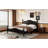 Govea Retro Wood Platform Bed with Solid Pine Construction and Slat Support-117503031-117503028