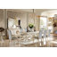 9-Piece White And Gold Dining Set