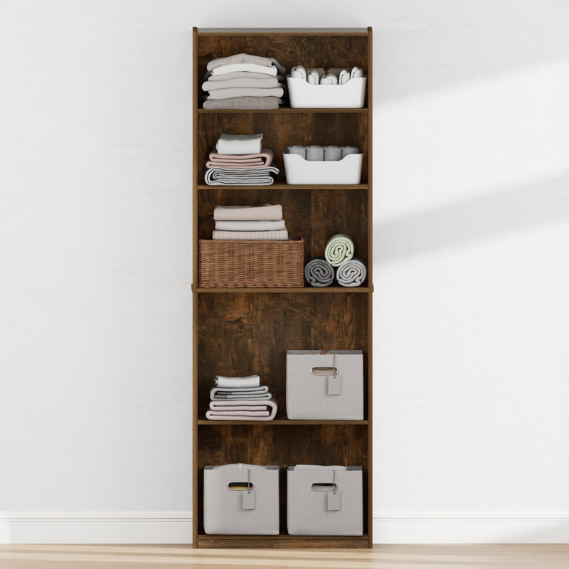 Rangement pour garde-robe Traven, Bois de pin ambré