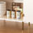 Buffet Sideboard Cabinet With 2 Doors, Modern Kitchen Cabinet With Golden Handles & Legs, Adjustable Shelf, Accent Coffee Bar Storage Sideboard For Kitchen, Living Room-698654677