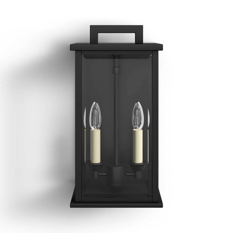 Aluminum Wall Light, 14.25" H x 7.75" W x 7.75" D