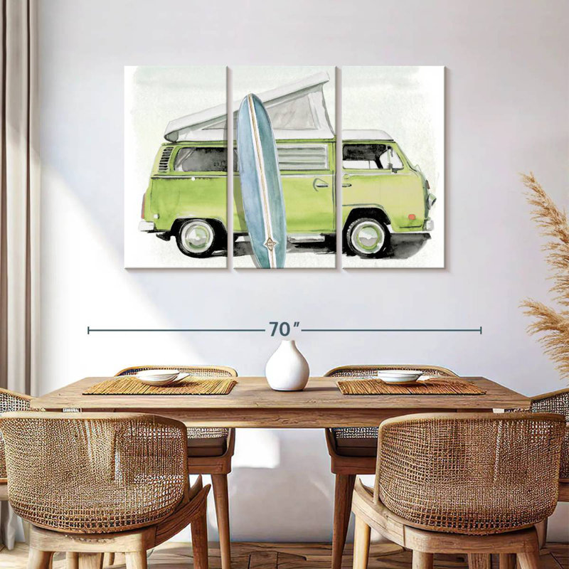 Mehar Surf Wagon I, 36" H x 57" W