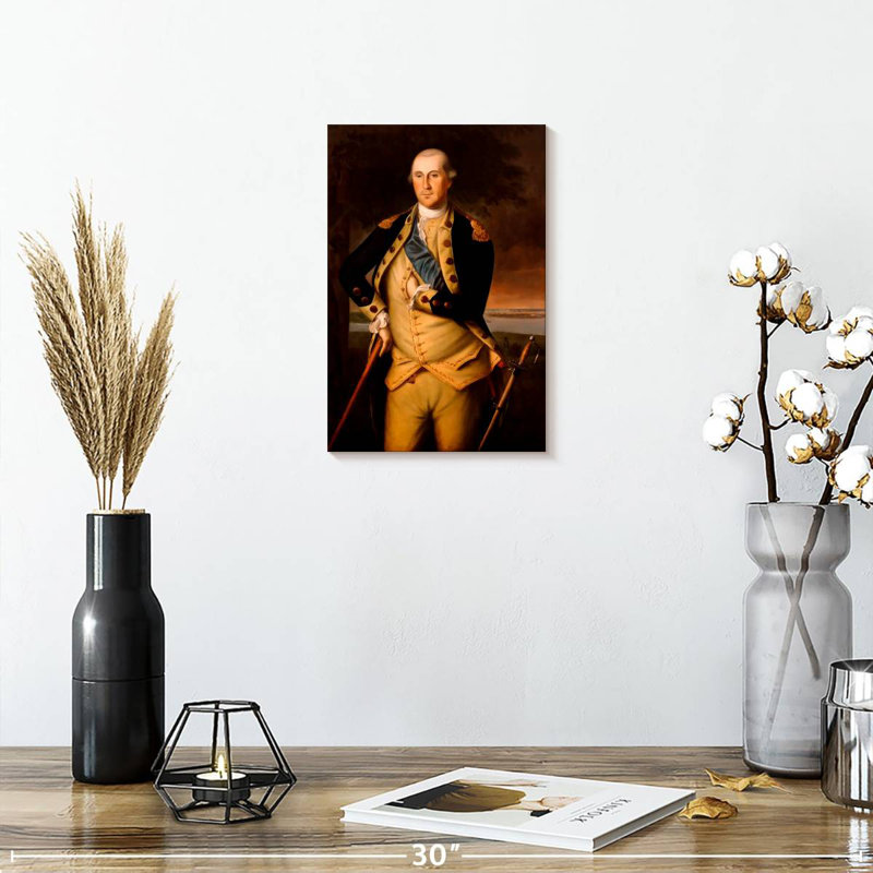 Lelar General George Washington, 12" H x 8" W