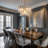 Aurthur 9 - Light Dimmable Tiered Modern Chandelier