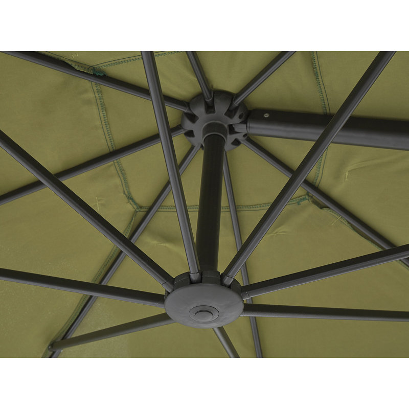 Anabelia 245cm Cantilever Parasol, Green