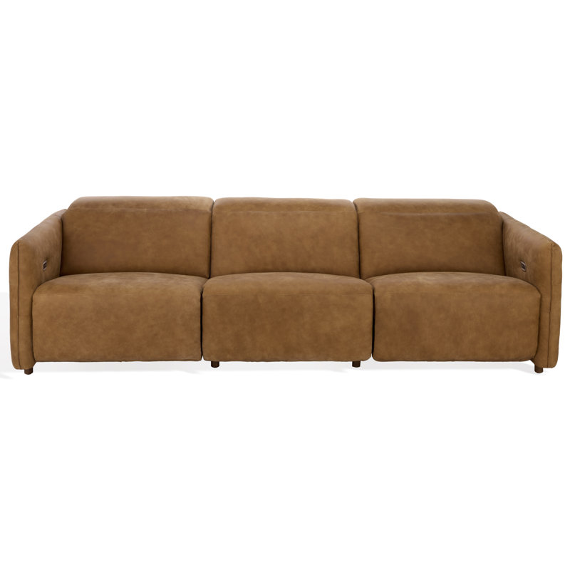 Ardith Elowen 107" Genuine Leather Reclining Sofa