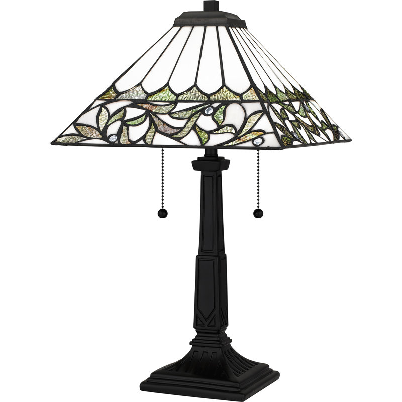 Lampe de table en résine Ludden