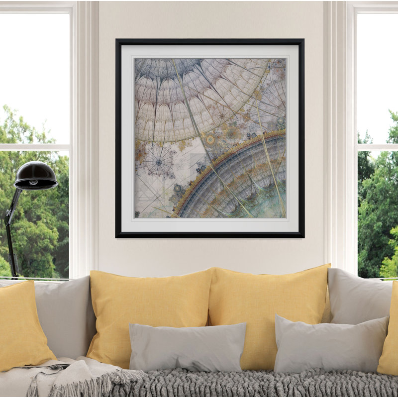 Horlogerie I - Impression sur papier, l 16 po x P 1,5 po, Cadre noir