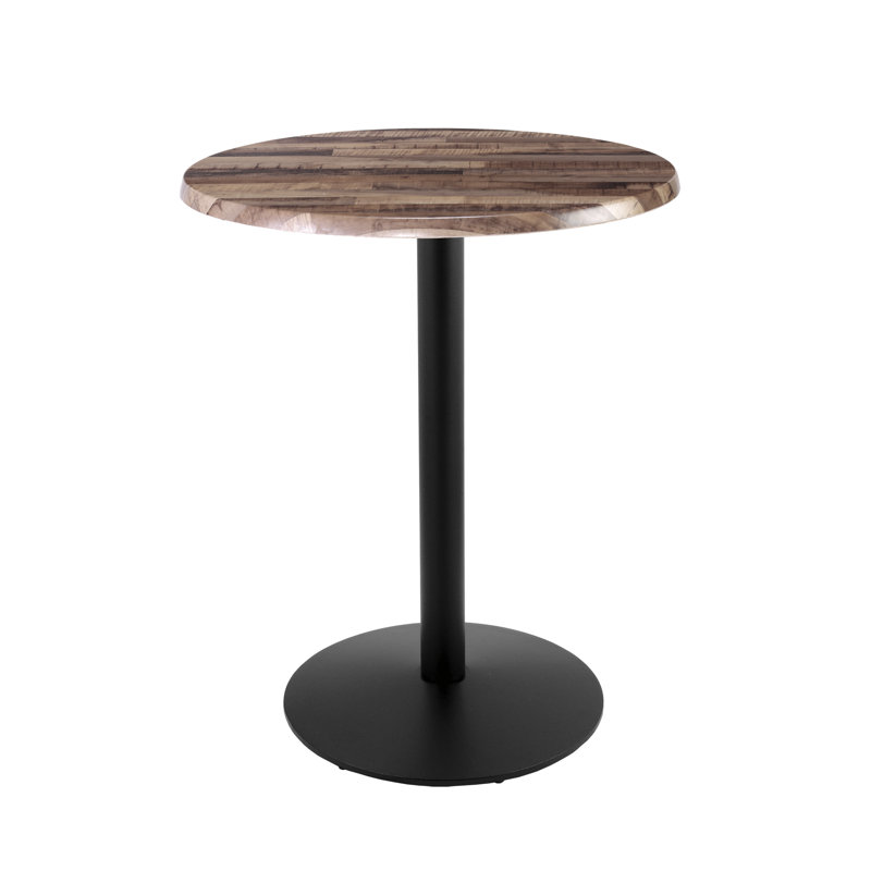 Table de bar d'intérieur / d'extérieur Dicule, L 30 po x l 30 po, Rustic