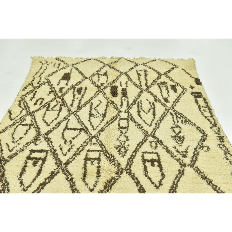 Tapis brun clair Parra