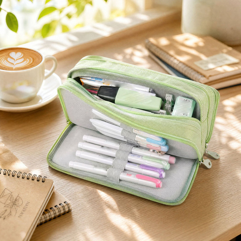 Trousse à crayons Oxford, Green