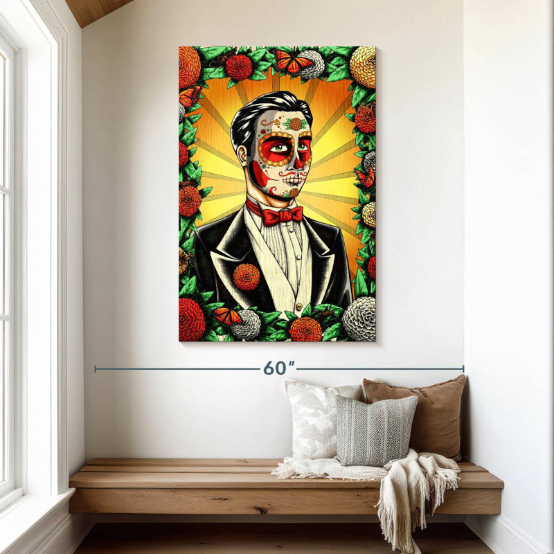 Leisha Muerto Groom, 48" H x 32" W