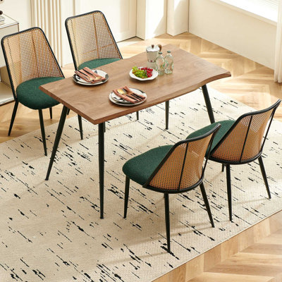 Serene Rectangular Table Set for 4