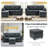 Dicksie Upholstered 73 " L-Shaped Sofa & Chaise with Ottoman