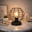 Karnes 1-Light Black Metal Table Lamp